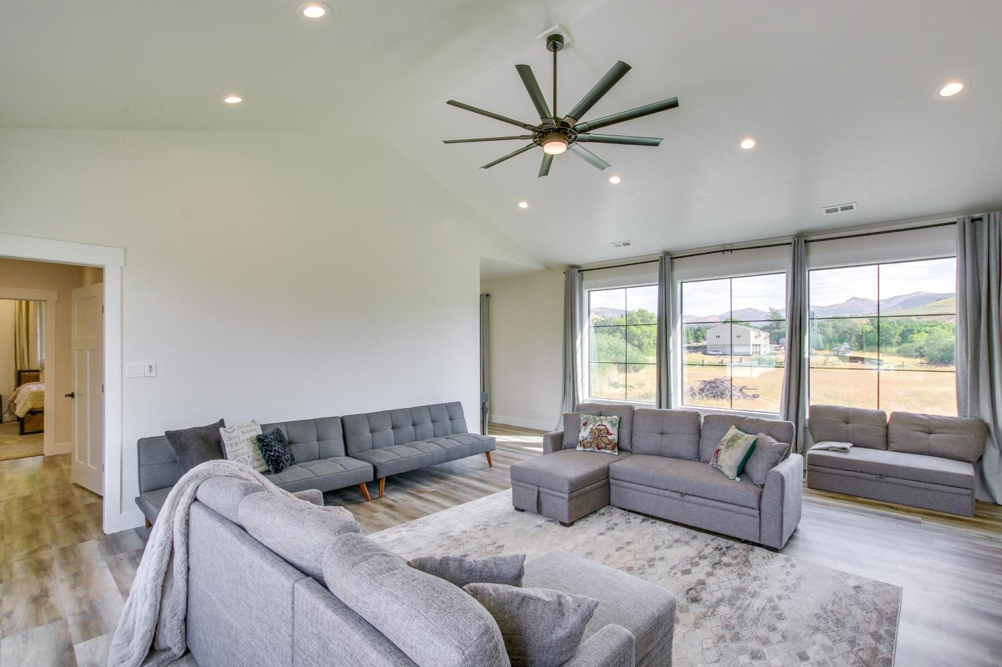 Spacious Idaho Home On Scenic Cub River! Preston Exterior foto