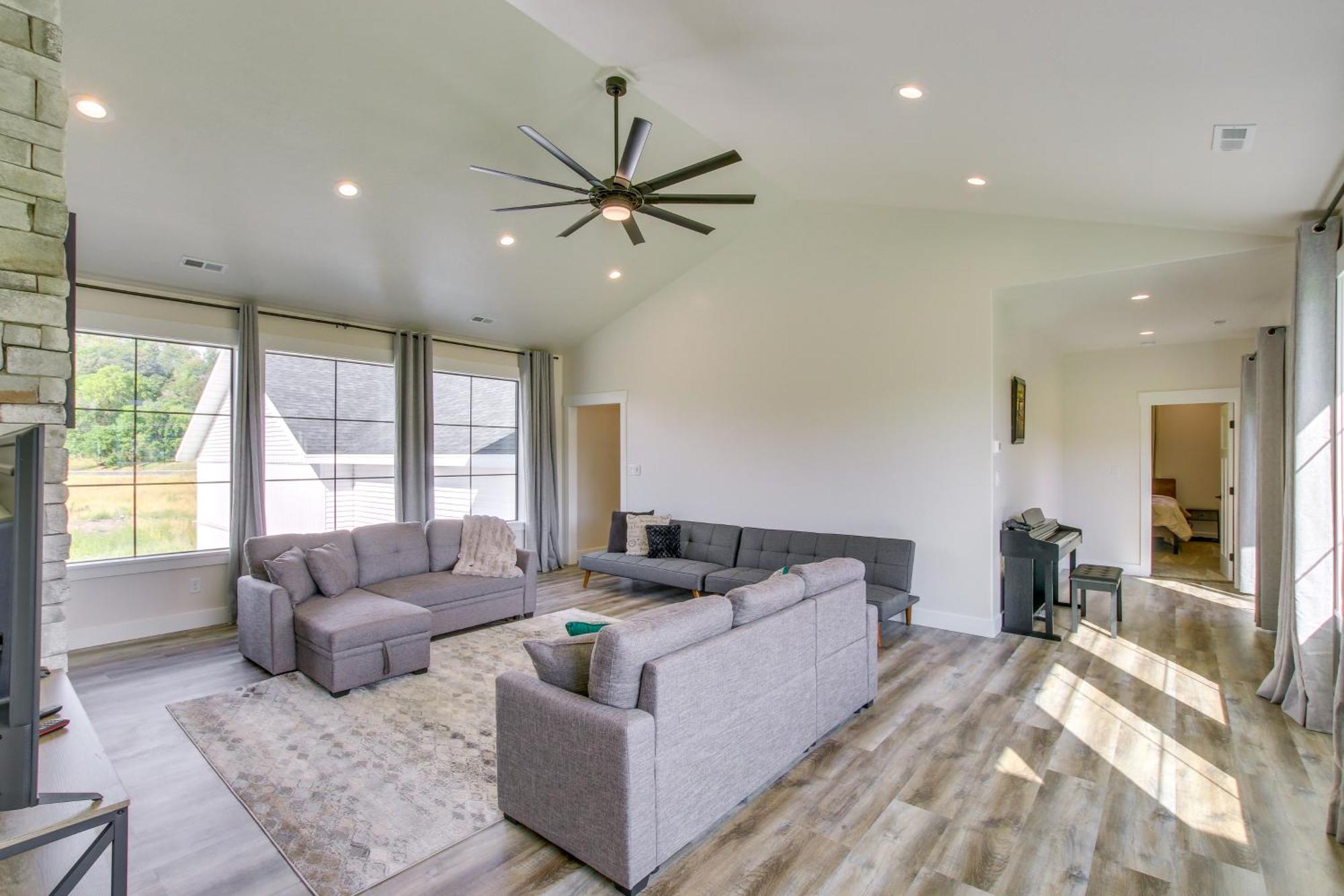 Spacious Idaho Home On Scenic Cub River! Preston Exterior foto